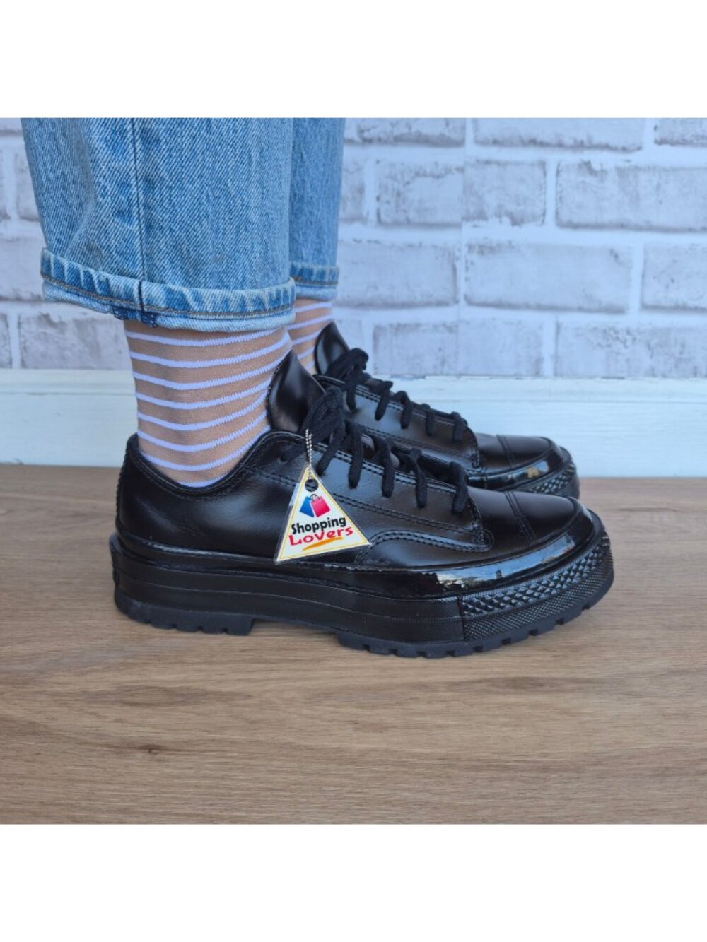 ⭐Converse Chuck 70 National Low Size 5 Men's Formal Shoes Leather Black A14188C - Picture 3 of 11